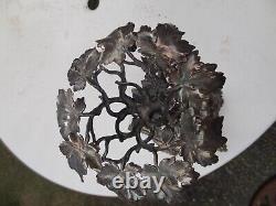 Ancien centre de table en argent Walter John Barnard Angleterre XIX