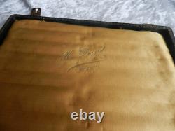 Ancien coffret de 12 couteaux lame en argent massif Minerve Ancien coffret de 12 couteaux lame en argent massif Minerve