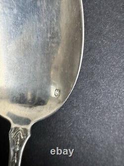 Ancien coffret fourchette cuillère argent massif sterling silver minerve floral
