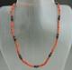 Ancien Collier En Corail Et Argent Massif Corail Naturelle Maroc Ethnique