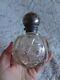 Ancien Flacon à Parfum En Argent Massif D'époque Victorienne