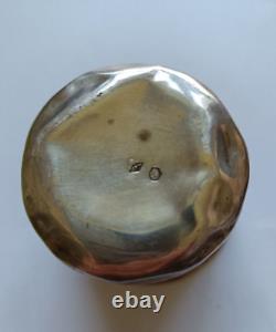 Ancien gobelet timbale Curon en argent massif orfèvre Jules Navarre