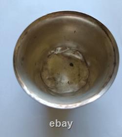 Ancien gobelet timbale Curon en argent massif orfèvre Jules Navarre