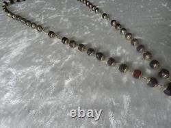 Ancien grand chapelet en argent Massif et or vermeil silver rosary