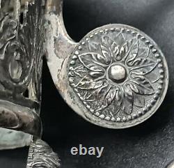 Ancien moutardier en argent décor Empire-Old mustard pot in silver, Empire decor