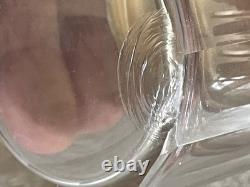 Ancien necessaire de toilette en argent massif minerve et cristal vanity valise