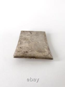Ancien porte-cigarettes en argent 900 de Thaïlande Art traditionnel Kinnari