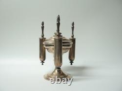 Ancien rare Briquet à cigares de table pyrogène argent massif Napoléon III