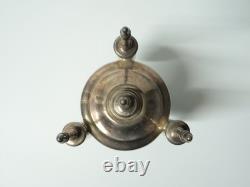 Ancien rare Briquet à cigares de table pyrogène argent massif Napoléon III