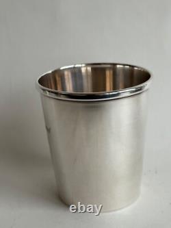 Ancien trophée timbale argent massif sterling silver coupe Pierard 2002 golf