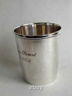 Ancien trophée timbale argent massif sterling silver coupe Pierard 2002 golf