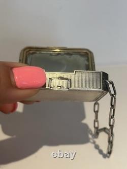 Ancienne Bourse Minaudière Bijoux De Sac Argent Massif Raté
