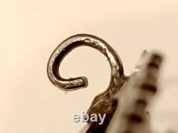 Ancienne Broche Drakkar Époque Art Déco Or Et Argent Massif