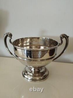 Ancienne Coupe/trophée Argent Massif Silver Pour Monte-carlo Golf Club En 1926