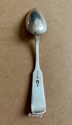 Ancienne Cuillere Argent Massif Russie 1873
