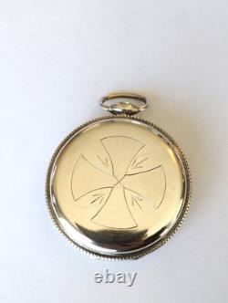 Ancienne Custode En Argent Massif Français Minerve Intérieur Vermeil 20eme