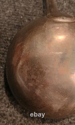 Ancienne Louche Argent Massif Poinçon 1er Coq Grosse Garantie Paris Modèle Filet