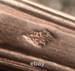 Ancienne Louche Argent Massif Poinçon 1er Coq Grosse Garantie Paris Modèle Filet