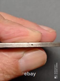 Ancienne Médaille syndicat industrie en argent massif signée ch. Pillet 115 Gr