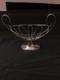 Ancienne Petite Coupe Ovale Sur Pied Argent Massif 19eme