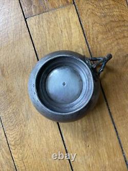 Ancienne Tasse et Sous Tasse Argent Massif Minerve 330 Grammes