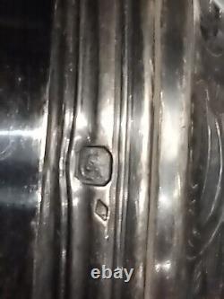 Ancienne boite Argent Massif Louis Vuitton / accessoire malle de voyage 19 Ème