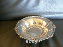 Ancienne coupe ou vide poche ou plat en argent massif 194 gr