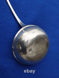 Ancienne louche GIEL. Argent massif 800 suisse 19 ème siècle