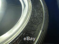 Ancienne paire plats argent massif poincon minerve epoque 19 eme style L XVI