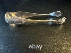 Ancienne pince à sucre en Argent Massif Longueur 14,5 Cm 55 Grammes