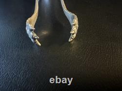 Ancienne pince à sucre en Argent Massif Longueur 14,5 Cm 55 Grammes