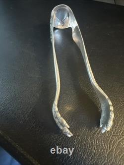 Ancienne pince à sucre en Argent Massif Longueur 14,5 Cm 55 Grammes