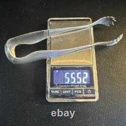 Ancienne pince à sucre en Argent Massif Longueur 14,5 Cm 55 Grammes