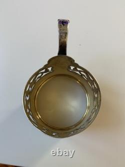 Ancienne tasse en argent russe niello silver russian Moscow