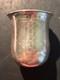 Ancienne Timbale Curon Argent Massif Minerve Avec D&eacute;cors Et Monogramme