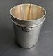 Ancienne Timbale Décor Coquillage Argent Massif Sterling Silver Minerve Xix°/xx°