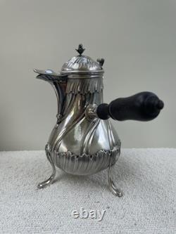 Ancienne verseuse en argent massif minerve orfèvre Odiot
