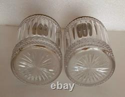 Argent massif russe et cristal. Flacon de parfum ancien