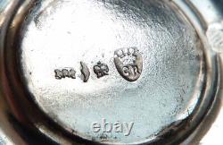 Arrosoir miniature argent massif Ancien silver antique Ange Putti