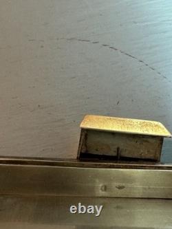 BOUCHERON-PARIS Poudrier Ancien Or Rose, Argent Et Saphirs