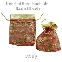 Bande Ancien Coeur Taille Bague 9 925 Argent Massif Handmade Bijoux C94