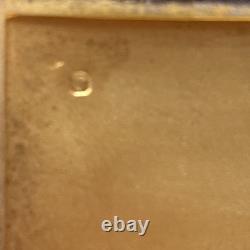 Bel ancien etui a cigarettes boite porte argent massif minerve epok 1900 st LXVI