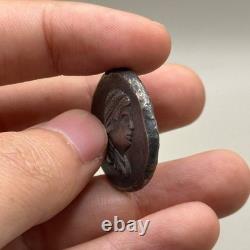 Belle Pièce Ancienne Romaine Grecque En Argent Massif En Bon Etat