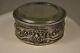 Boite A Mouches Ancienne Argent Massif Antique Solid Silver Patch Box