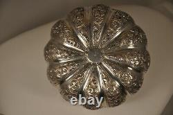 Boite Coffret Ancien Argent Massif Indochine Antique Silver Indian Chinese Box