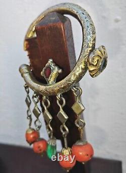 Boucles d'oreille anciennes berbère Maroc