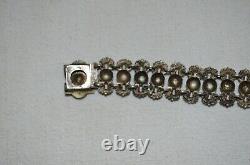 Bracelet Ancien en Argent Massif