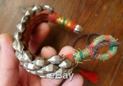 Bracelet Argent Ancien Ethnique Inde Rajasthan Antique Indian Silver Bangle
