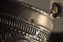 Bracelet Berbere Ancien Argent Massif Tunisie Antique Solid Silver Bangle