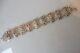 Bracelet En Argent, Argent 925, Magnifique, Massif, Ancien Bracelet En Argent